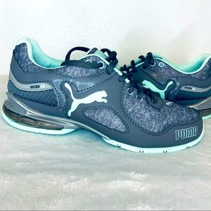 Puma 10Cell 1.0 Grey & Turquoise Shoes